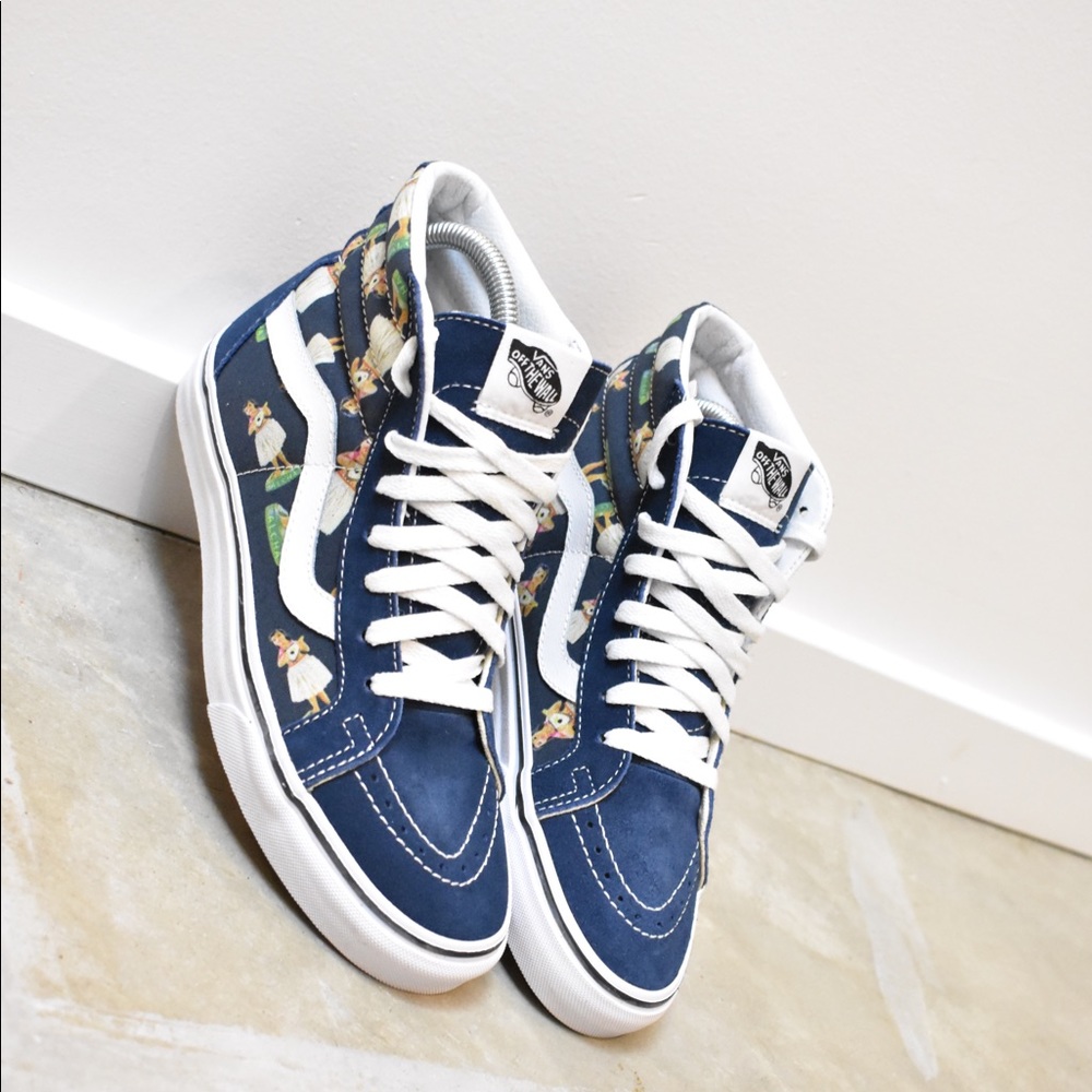 ❗️FINAL ❗️ＶＡＮＳ Sk8 Hi Hula Print Sneaker - Picture 4 of 7